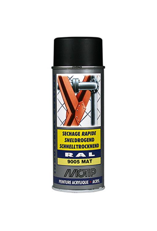 RAL9005 industriale 400 ml. Motip