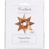 Papel origami Vivi gade, tamaño 10x10 cm, 128 gr, dorado, 20 hojas 1 caja