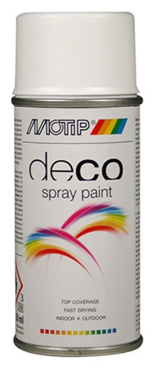Motip 1051844 - sp. brillo satinado ral 9010 spray 150 ml | 1 pieza