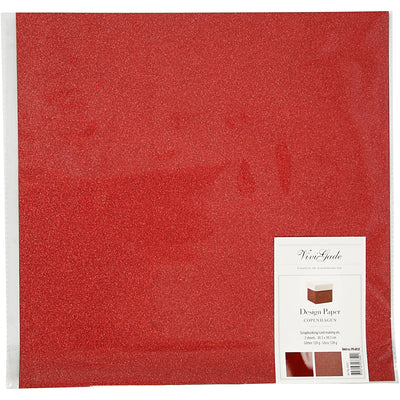 Carta disegno Vivi gade, foglio 30,5x30,5 cm, 120+128 gr, rosso, 2 fogli 1 scatola