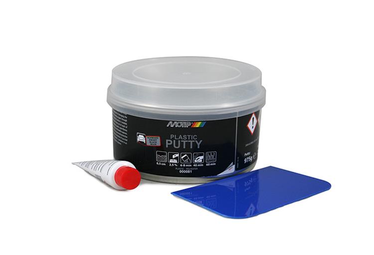 Motip 1051428 - masilla reparadora de plástico lata 1000 gr | 1 pieza