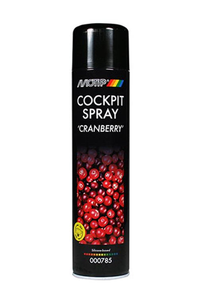 Motip 1051516 - spray per cabina di guida bomboletta spray al mirtillo rosso 600 ml | 1 pz