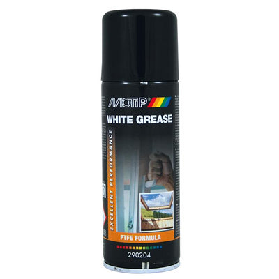 Motip 1051594 - white grease spuitbus 200 ml | 1 stuks