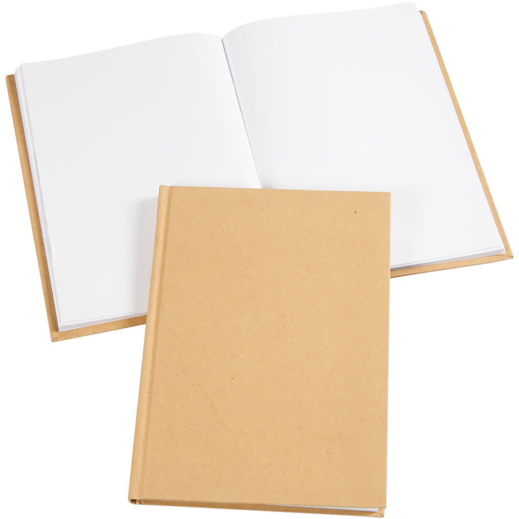 Cuaderno de empresa Creativ, a5, grosor 8 mm, 80 gr, marrón, 1 unidad