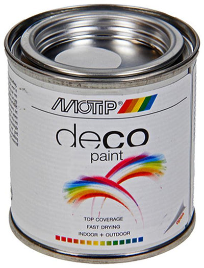 Motip 1051852 - pagina bianco brillante ral 9010 opaco latta a pennello 100 cc | 1 pz