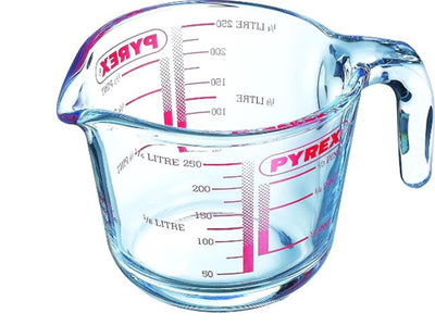 Pyrex Prep Store Misurazione classica Coppa 0,5L di vetro