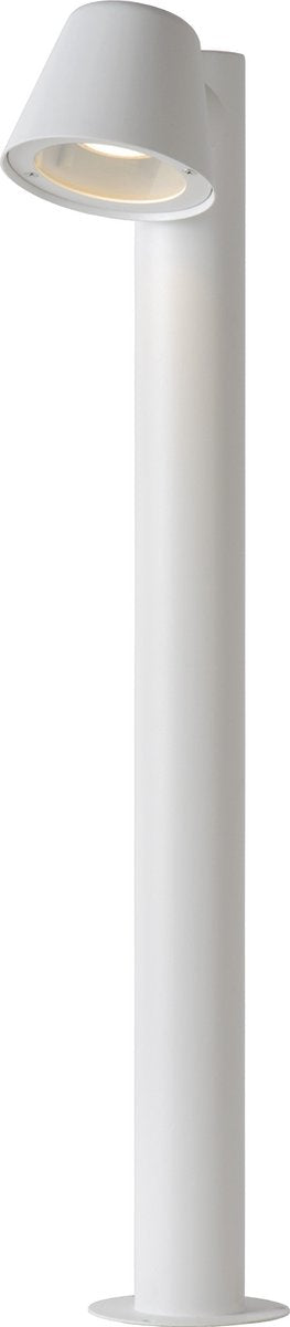 Lucide dingo-led - lampada da terra - led dimmerabile - gu10 - 1x5w 3000k - ip44 - bianco