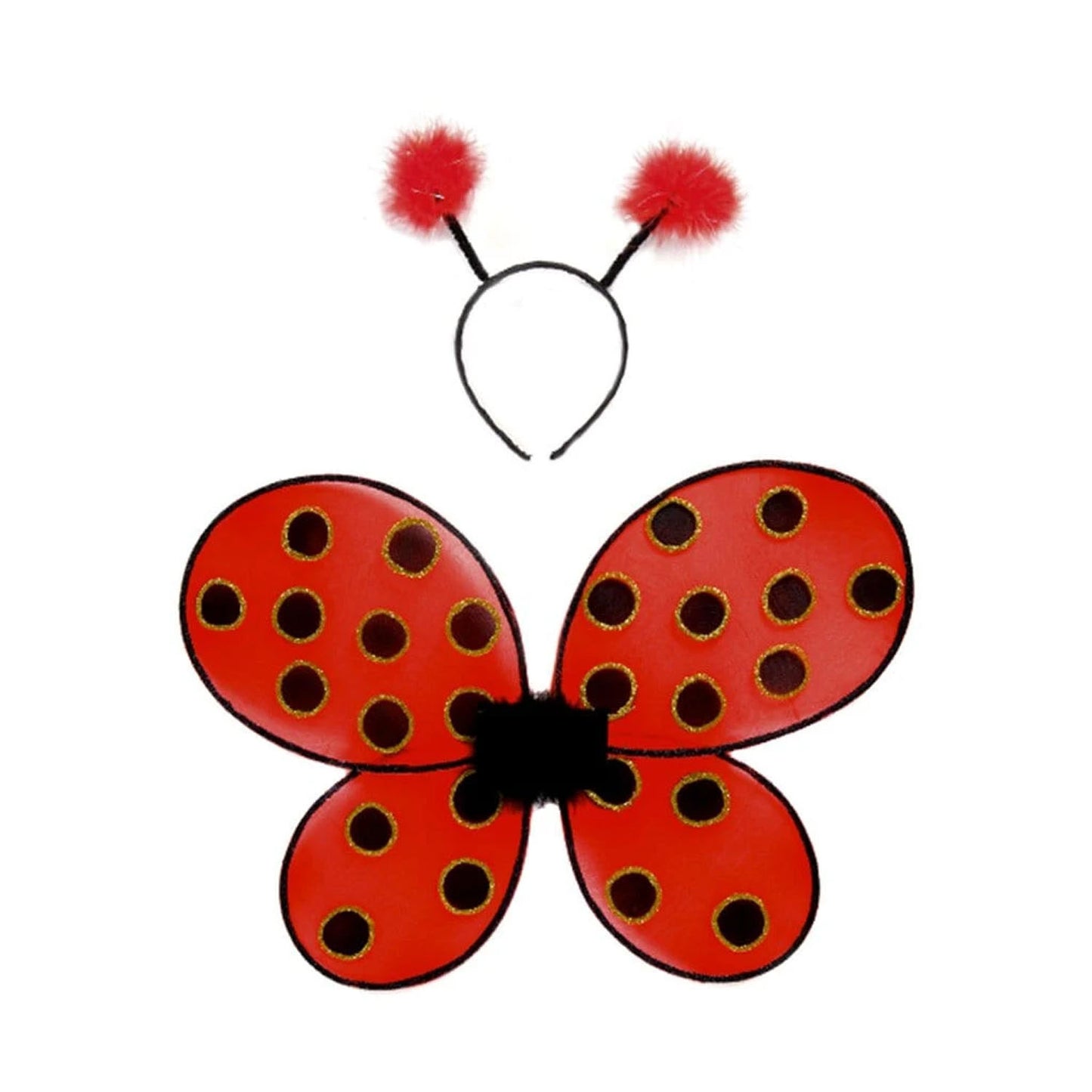 Set costume da coccinella Great Pretenders, 3-4 anni