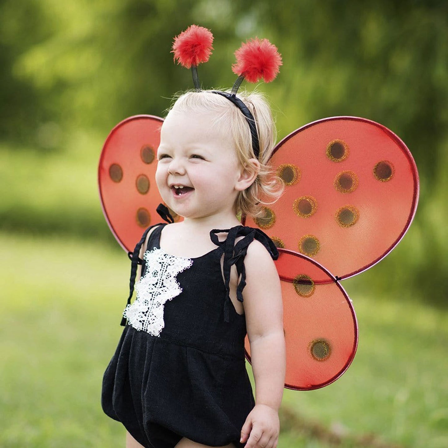 Set costume da coccinella Great Pretenders, 3-4 anni