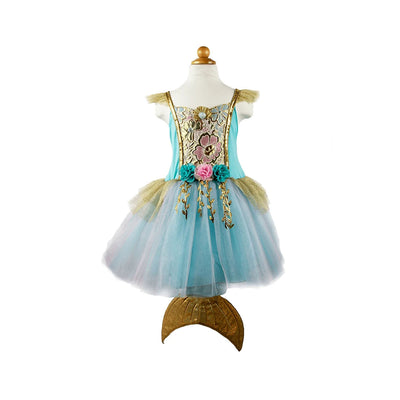 Costume da sirena per grandi pretendenti con coda, 5-6 anni