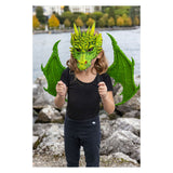 Maschera di drago verde dei grandi pretendenti - afbeelding 3