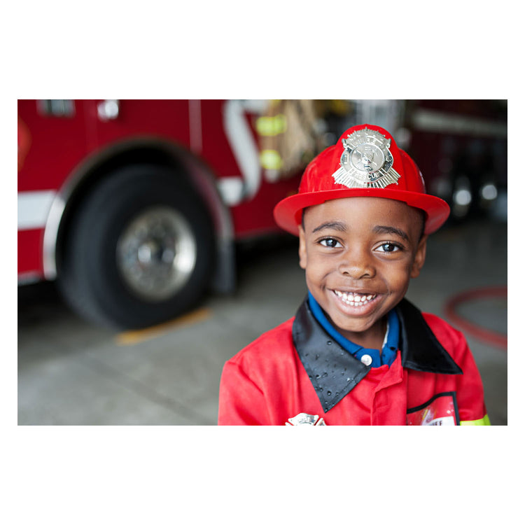 Set de disfraz de bomberos Great Pretenders, 3-4 años