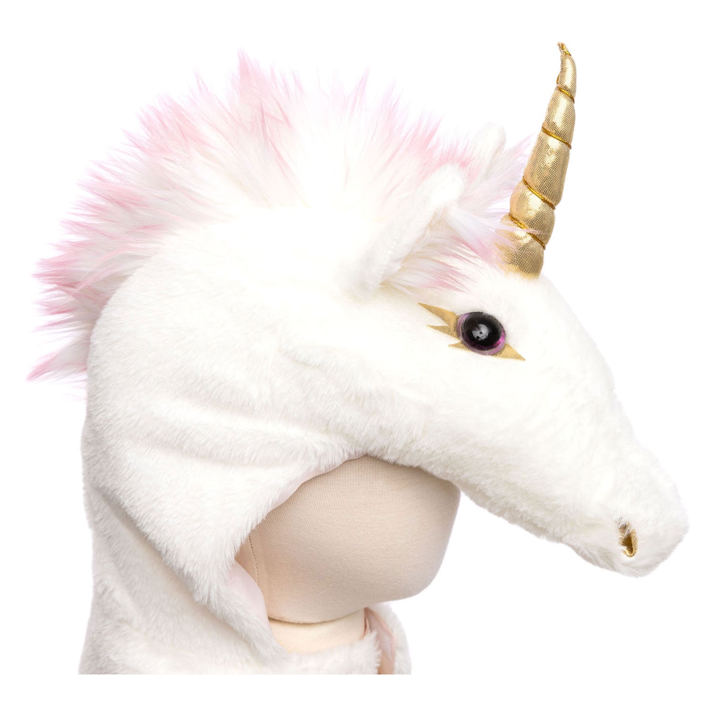 Mantello di peluche unicorno Great pretenders, 4-6 anni