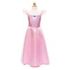 Fantastico travestimento da principessa rosa - 5-6 anni