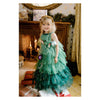 Vestido de árbol de Navidad con diadema Great Pretenders - 3-4 años