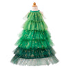 Vestido de árbol de Navidad con diadema Great Pretenders - 5-6 años