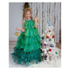 Vestido de árbol de Navidad con diadema Great Pretenders - 5-6 años