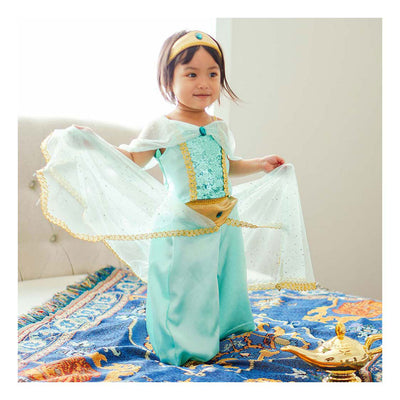 Abito da principessa per grandi pretendenti Jasmine - 3-4 anni