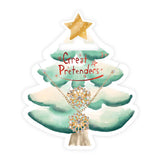 Great pretenders snowflake necklace ring set - 2pcs. - afbeelding 1
