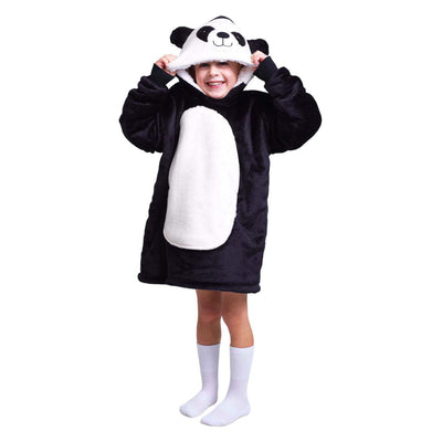 Noxxiez coccolosa felpa con cappuccio piccolo maglione panda, 3-6 anni