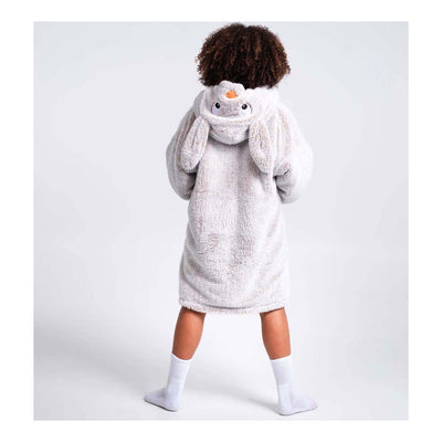 Noxxiez peluche con cappuccio, maglione medio, coniglio, bambini fino a 160 cm