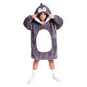 Noxxiez knuffel hoodie medium trui pinguin, tot 160cm - afbeelding 1