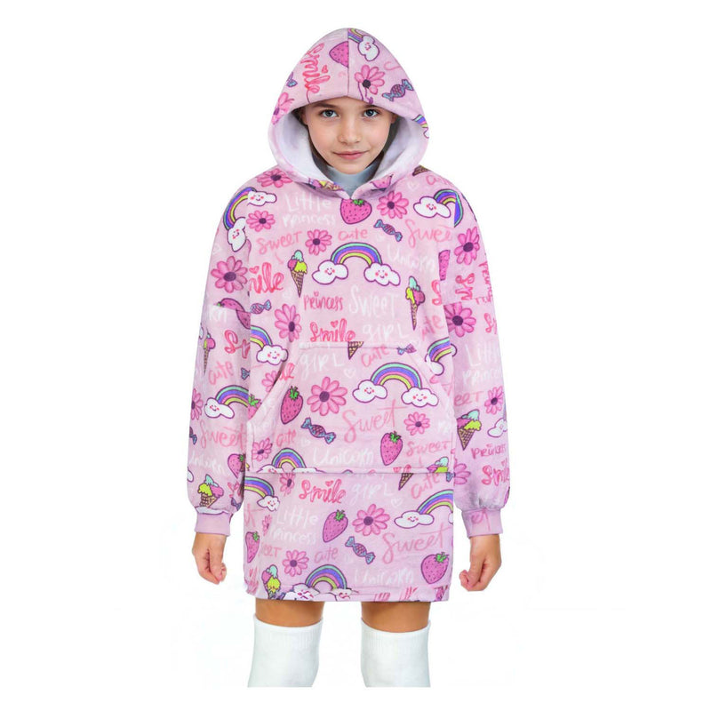 Noxxiez coccolosa felpa con cappuccio media dolce, fino a 160 cm
