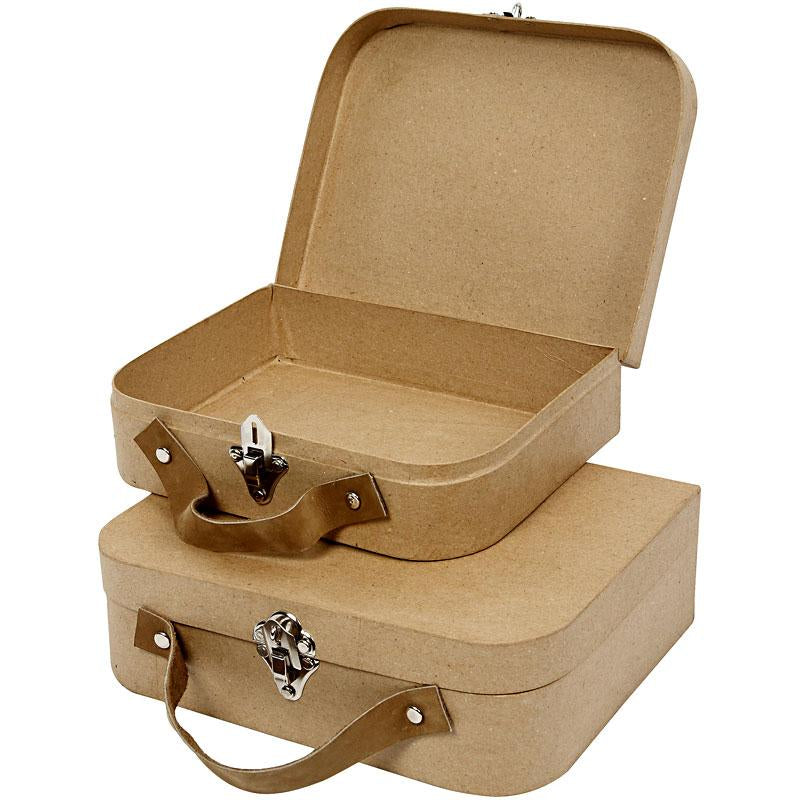 Valigie aziendali Creativ, dimensioni 25,5x20x8+22,5x18x6,5 cm, 2 pezzi 1 set