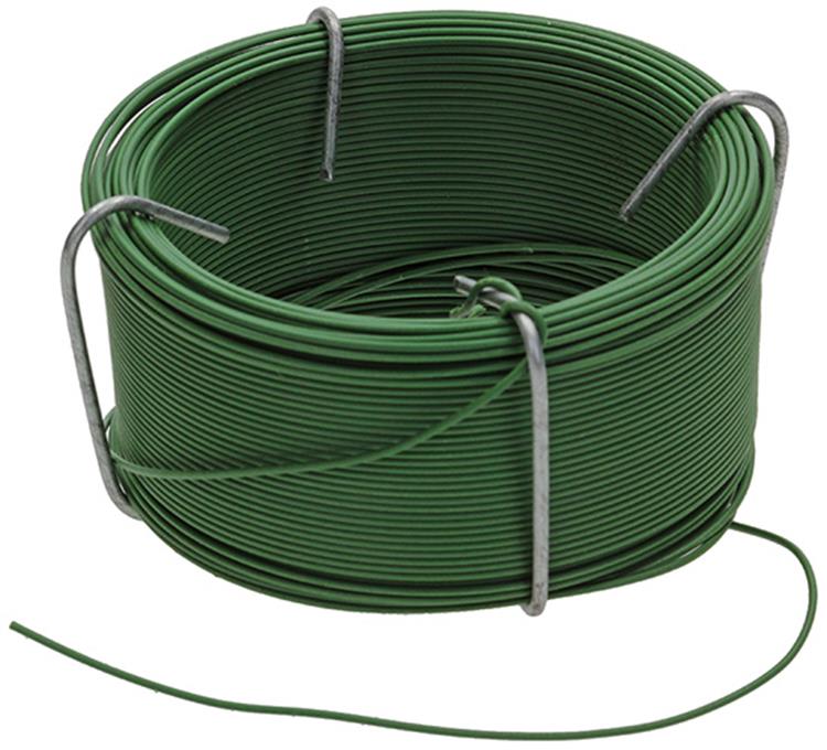 Qx 1013369 - binddraad groen plastif. 1,2mm n.2 7 | 5 stuks