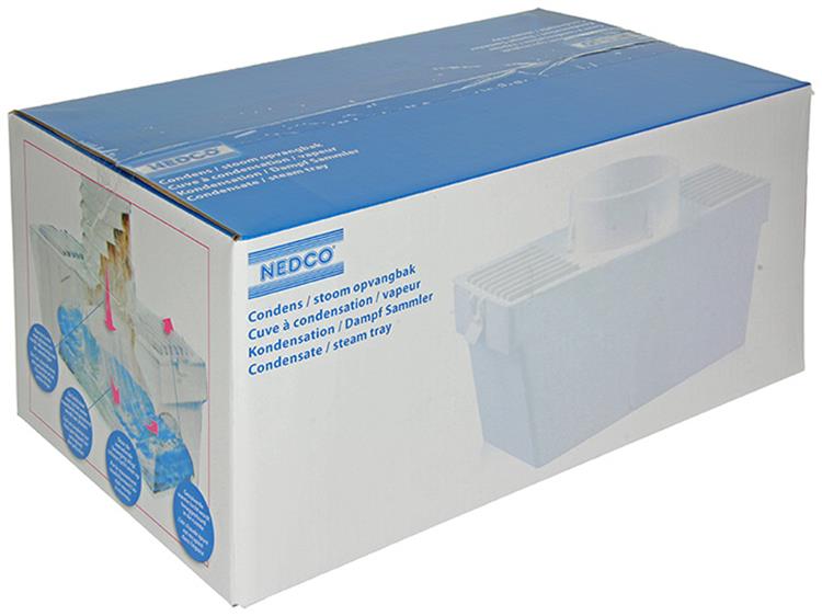 Nedco 1015117 - vaschetta raccogli condensa max 2500 w | 2 pezzi