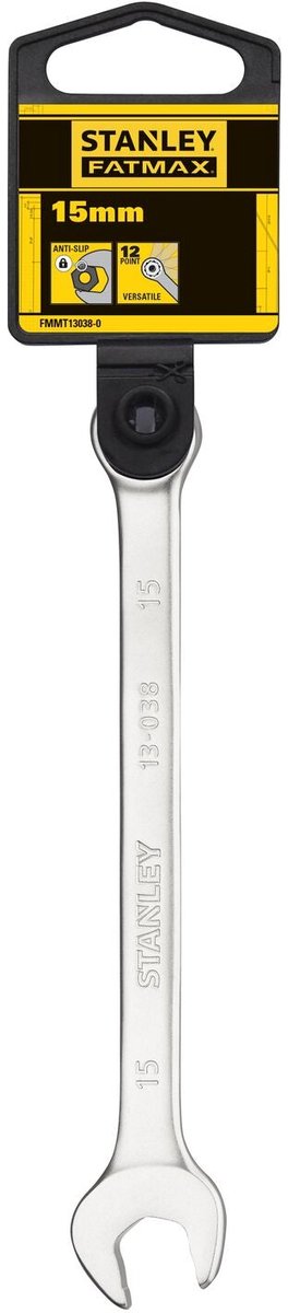 Stanley fmmt13038-0 llave combinada fatmax 15mm antideslizante