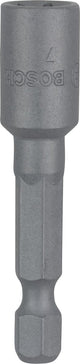 Llave de vaso bosch +magn l50 1 4 hexágono 7