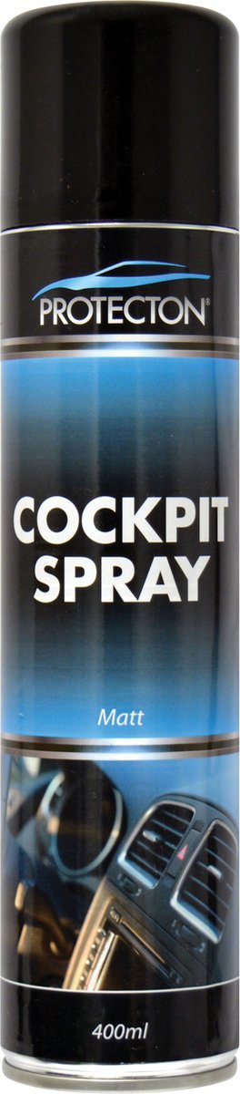 Spray protettivo opaco per abitacolo - pulisce e cura le parti in plastica - per plastica e pelle - ripristina il colore - non lucido - 400 ml