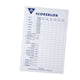Haza Witbaard Score Block large, 50 sheets