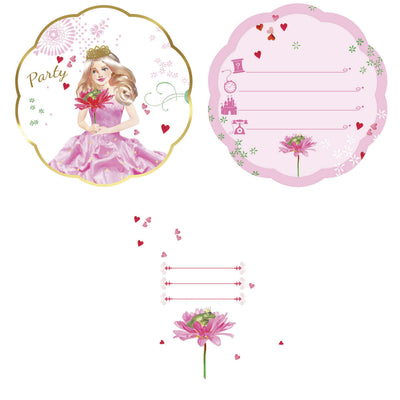 Invitaciones Princesa, 6st.