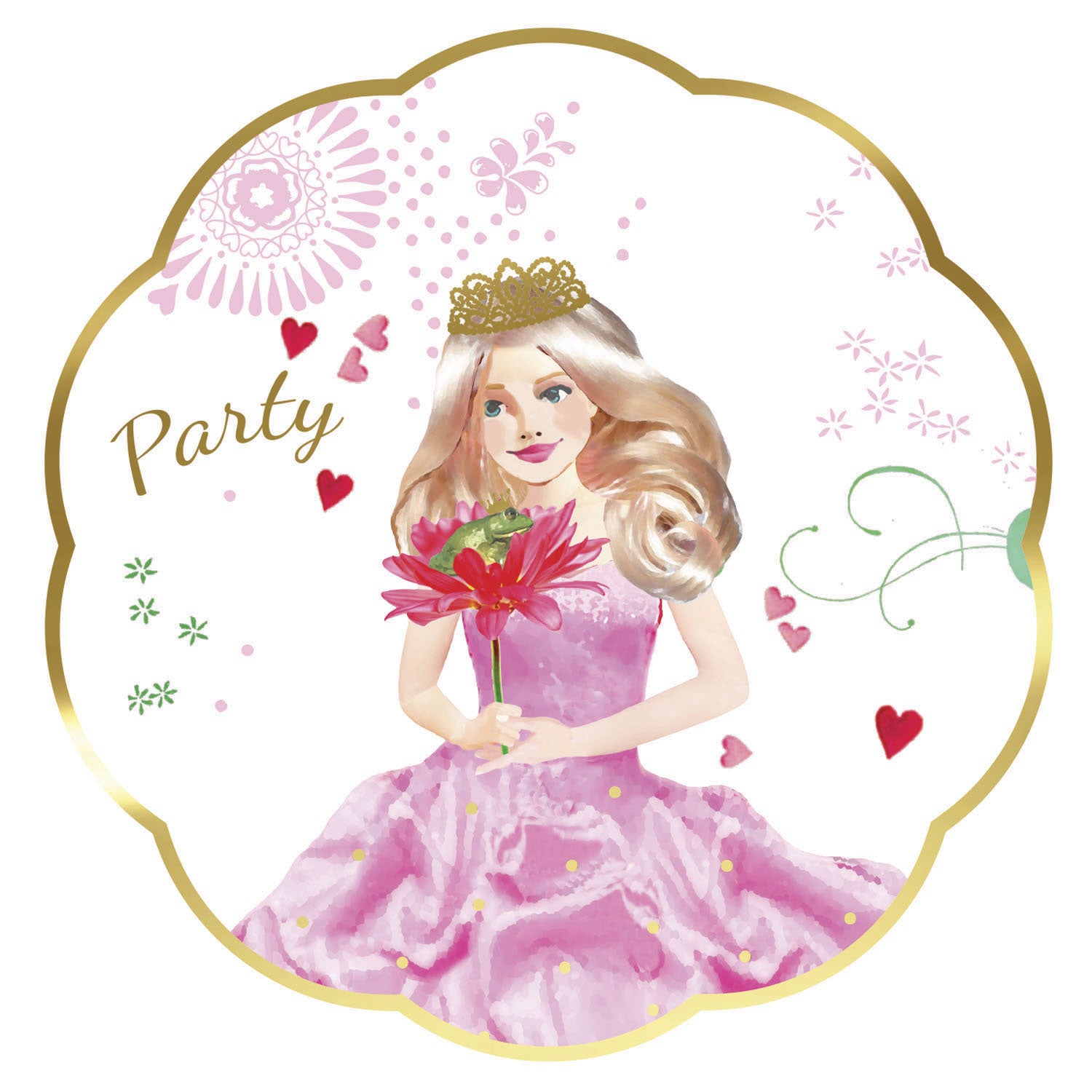 Invitaciones Princesa, 6st.