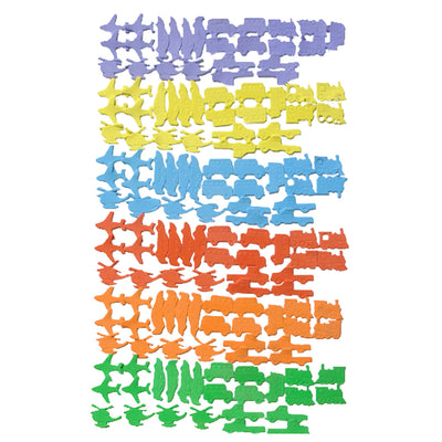 Haza Witbaard Foamstickers Vehicles, 72st.