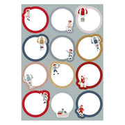 Haza witbaard cadeau etiketten sint co. - afbeelding 3