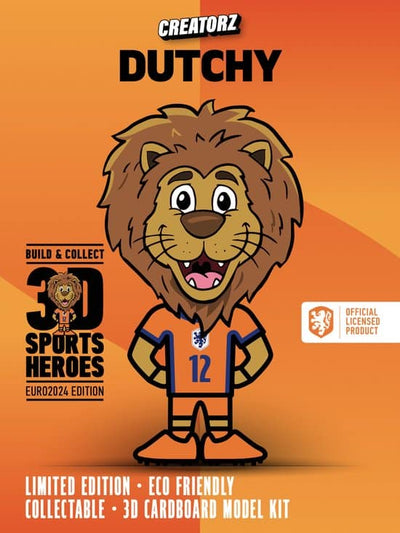 Oku creatorez 3D la mascotte degli eroi sportivi Dutchy