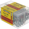 Rotadrill 1040031 - vite universale ckpzd vz 4.0x30mm (200) | 4 pezzi