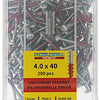 Rotadrill 1040032 - vite universale ckpzd vz 4.0x40mm (200) | 4 pezzi
