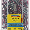 Rotadrill 1039977 - vite universale vkpzd vz 4.0x50mm (200) | 4 pezzi