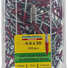 Rotadrill 1039995 - vite universale vktx vz 4.0x50mm (200) | 4 pezzi
