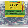 Rotadrill 1039998 - vite universale vktx vz 4,5x50mm (200) | 4 pezzi