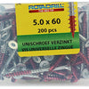 Rotadrill 1040000 - vite universale vktx vz 5.0x60mm (200) | 4 pezzi