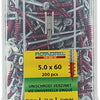 Rotadrill 1040000 - vite universale vktx vz 5.0x60mm (200) | 4 pezzi