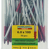 Rotadrill 1040004 - vite universale vktx vz 6.0x100mm (50) | 4 pezzi