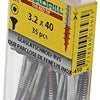 Rotadrill 1039916 - glaslatschroef lk torx rvs-410 3.2x40mm (35) | 6 stuks