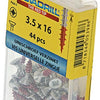 Rotadrill 1039772 - vite universale vk pzd vz 3,5x16mm (44) | 6 pezzi