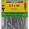 Rotadrill 1039931 - vite universale vktx vz 3,5x40mm (70) | 6 pezzi